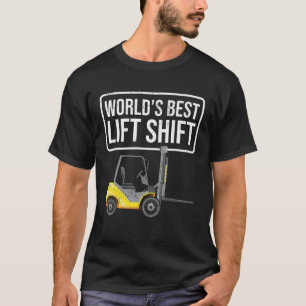 T-shirt Warehouse Clerk Forclift Opérateur Lift Truck Fork