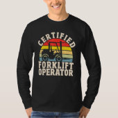 T-shirt Warehouse Forklift Driver  Certified Forklift Oper (Devant)