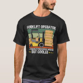 T-shirt Warehouse Forklifter Forklift Operator (Devant)