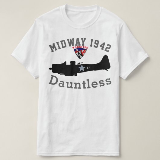 T-shirt Warkites "1942 intermédiaire" courageux (Design devant)