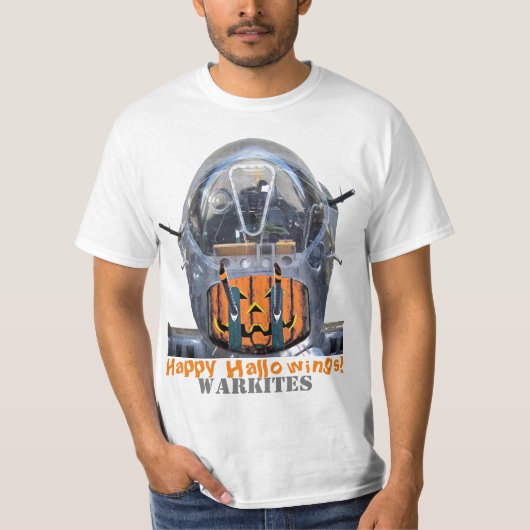 T-shirt Warkites B-17 Hallowings heureux (Devant)