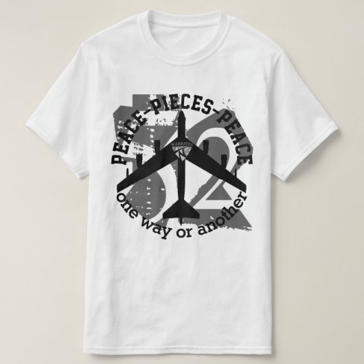 T-shirt Warkites B-52 Peace (Design devant)