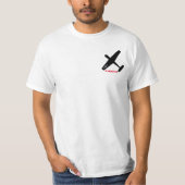 T-shirt Warkites CJ6A "altitude avec l'attitude " (Devant)