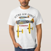 T-shirt Warkites "Gitmo Air Force" SNJ T-Shirt- (Devant)
