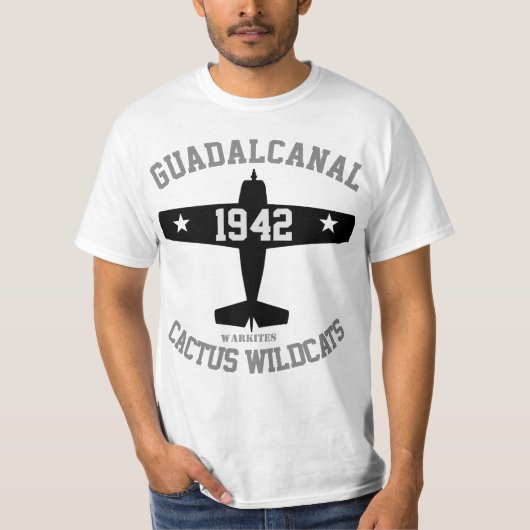 T-shirt Warkites Guadalcanal F4F (Devant)
