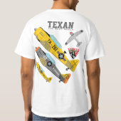 T-shirt Warkites "In Flight Photography" AT-6 T-Shirt- (Dos)