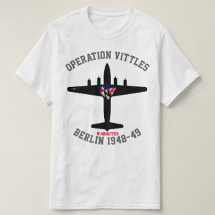 T-shirt Warkites "opération Vittles" C-54 Skymaster