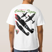 T-shirt Warkites P-40 Guadalcanal 43 (Dos)
