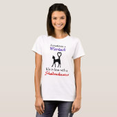 T-shirt Warlock peut aimer un Shadowhunter (Devant entier)