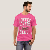 T-shirt Warm Brew Coffee Enthusiasts Iconic Club Design gi (Devant entier)