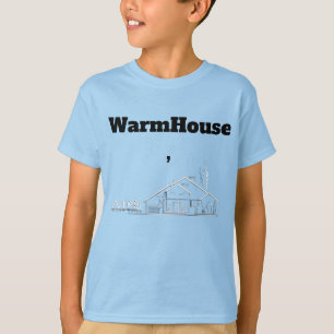 T-shirt WarmHouse – Logo de la société de pompe à chaleur