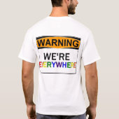 T-shirt Warning2 (Dos)