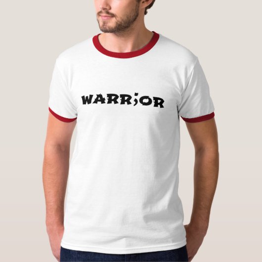T-shirt Warr ; ou - semi deux points (Devant)