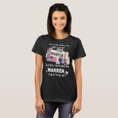 T-shirt Warren Boarding Pass Warren Girl (Devant entier)
