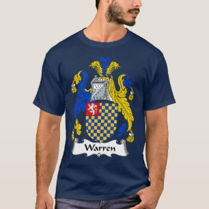 T-shirt Warren Coat d'armoiries Famille Crest