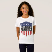 T-Shirt WARREN étoiles et rayures (Devant entier)