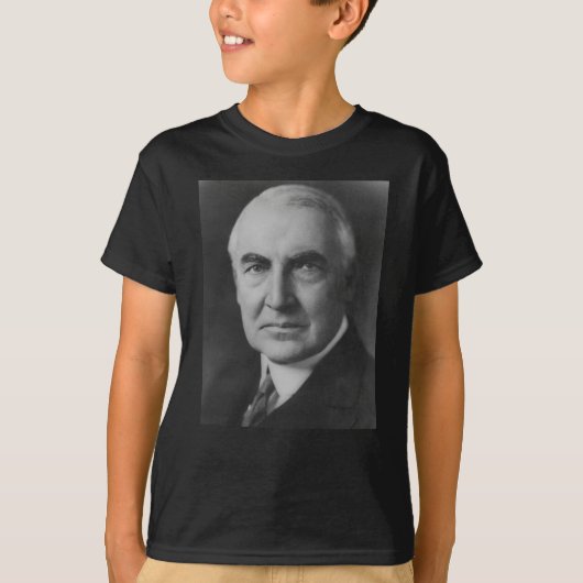 T-shirt Warren G. Harding (Devant)