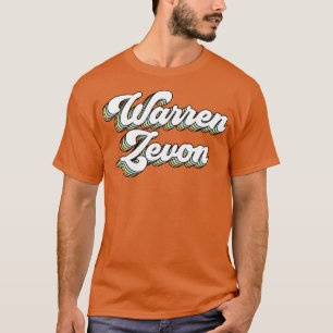 T-shirt warren zevon