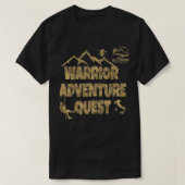 T-shirt Warrior Adventure Quest, ODR. (Design devant)