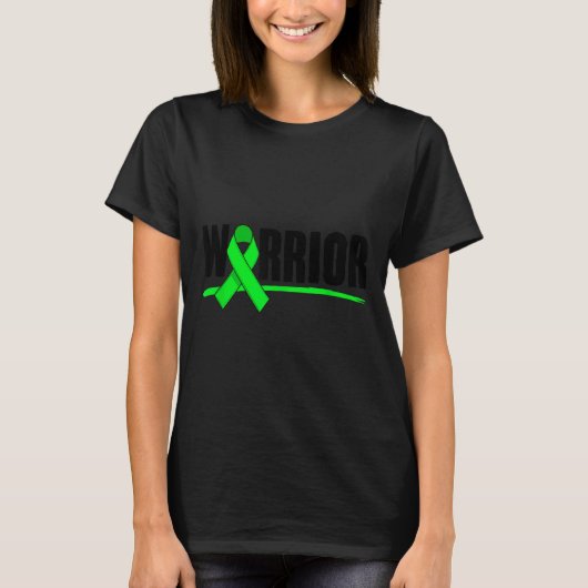 T-shirt Warrior Depression Anxiety Mental Health Awareness (Devant)