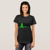 T-shirt Warrior Depression Anxiety Mental Health Awareness (Devant entier)