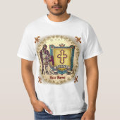 T-shirt Warrior For Jesus Christian (Devant)
