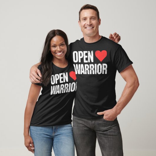 T-shirt Warrior - Recovery Open Heart Bypass Surgery (Unisexe)