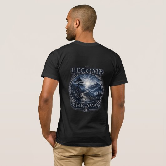 T-Shirt Warrior’s Path Devenir le chemin (Dos entier)