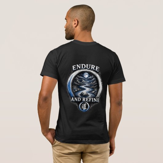 T-Shirt Warrior’s Path Endurez et Affinez (Dos entier)