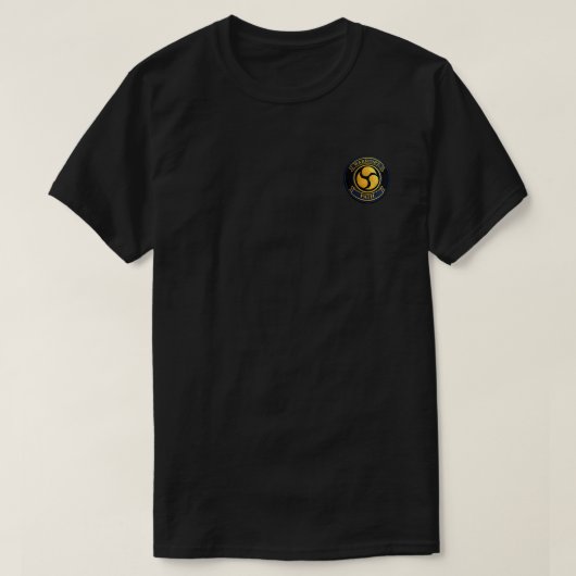 T-shirt Warrior’s Path Patch devient Zone de rapiéçage du (Design devant)