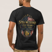 T-shirt « Warrior’s Path Still We Stand 250 ans » (Dos)