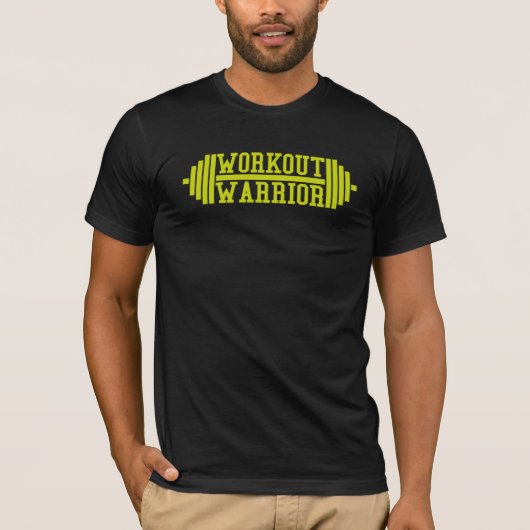 T-Shirt Warrior werkout (Voorkant)