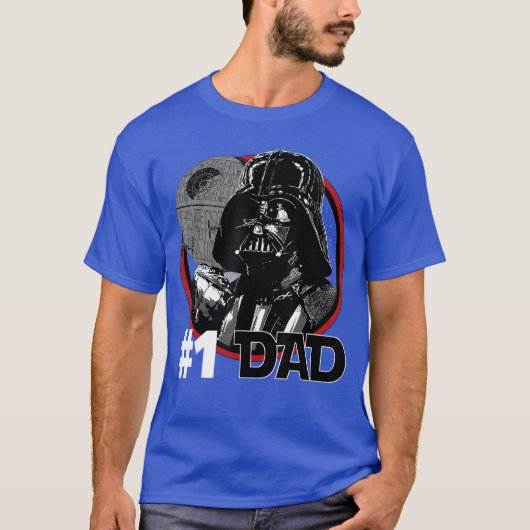 T-shirt Wars Fathers Day Darth 1 Dad (Devant)