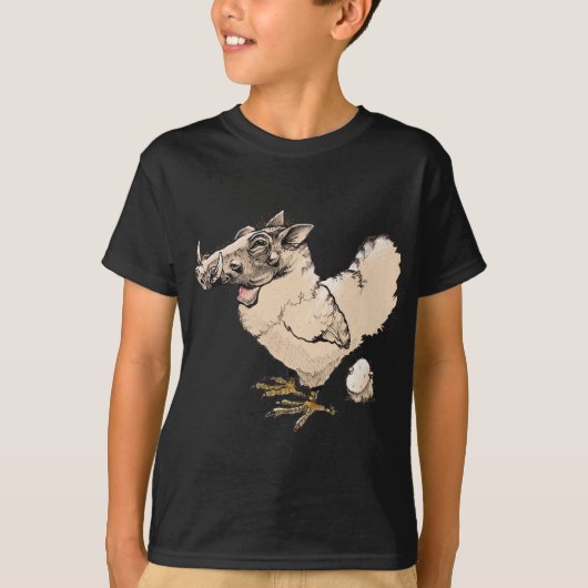 T-shirt Wart-Hen (Devant)