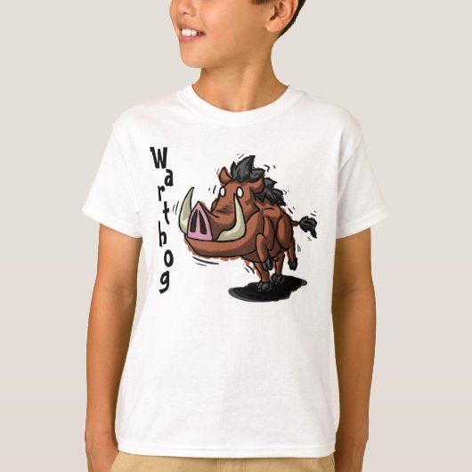 T-shirt Warthog badine la chemise (Devant)