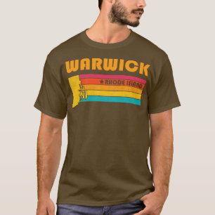 T-shirt Warwick Rhode Island Souvenir Vintage
