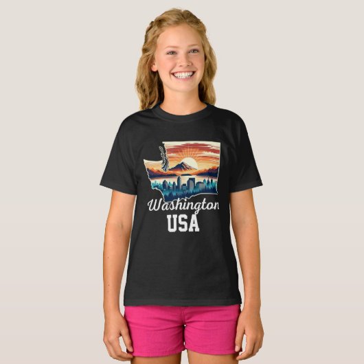 T-shirt Washington (Devant entier)