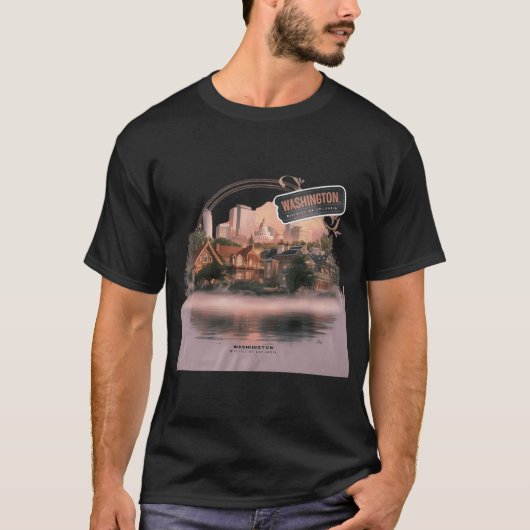 T-shirt Washington (Devant)