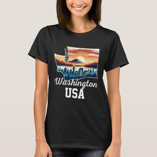 T-shirt Washington (Devant)