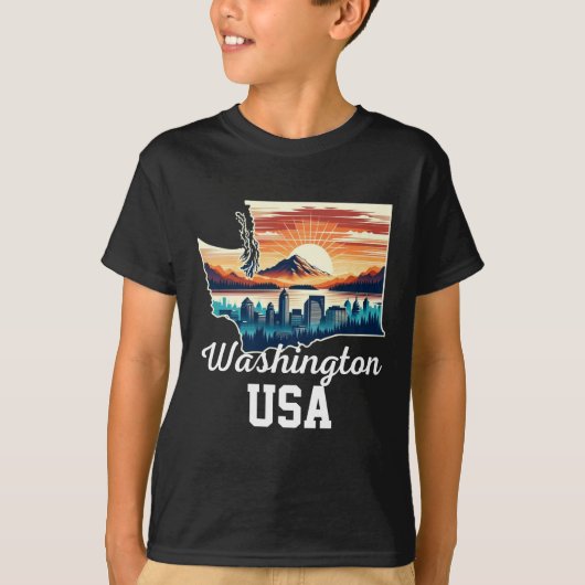 T-shirt Washington (Devant)
