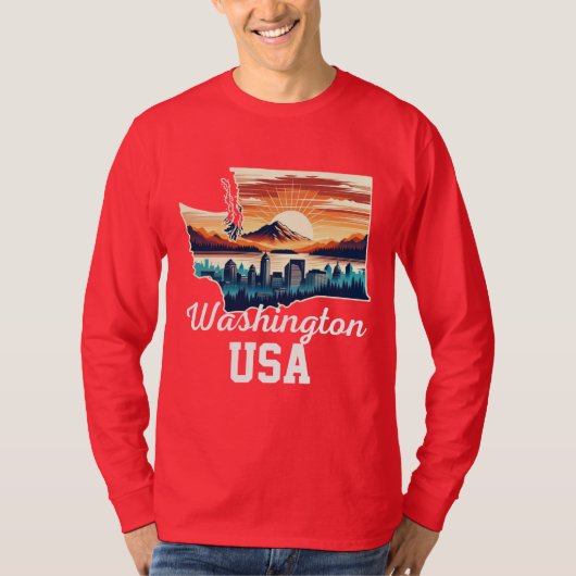 T-shirt Washington (Devant)