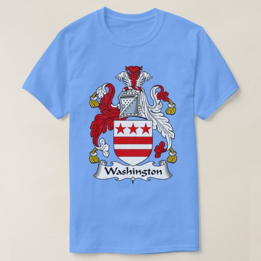 T-shirt Washington Coat of Arms Family (Design devant)