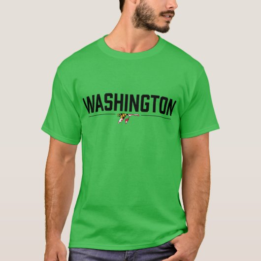 T-shirt Washington College (Devant)