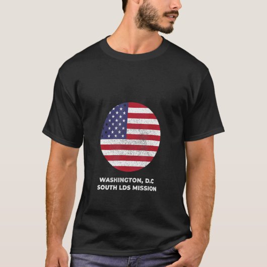 T-shirt Washington D C South LDS Mission (Devant)