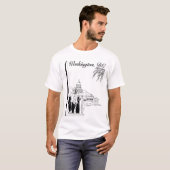 T-shirt Washington DC (Devant entier)