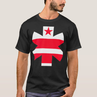 T-shirt Washington DC Flag EMS EMT Star Symbol 