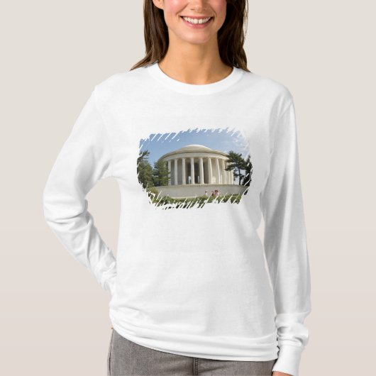 T-shirt Washington, DC. Mémorial Thomas Jefferson (Devant)