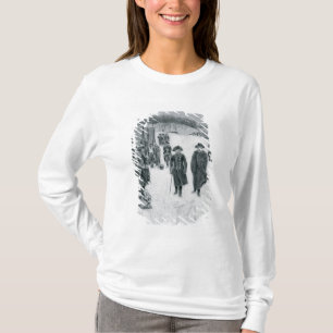 T-shirt Washington et Steuben à la forge de vallée