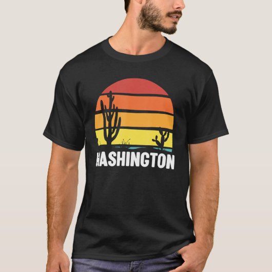 T-shirt Washington États-Unis 3 (Devant)