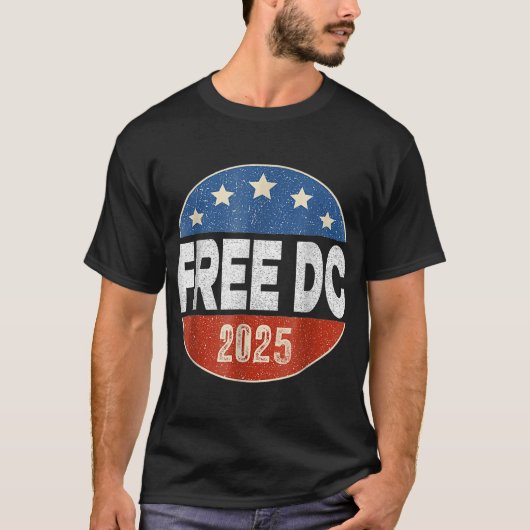 T-shirt Washington Free Dc Washington (Devant)